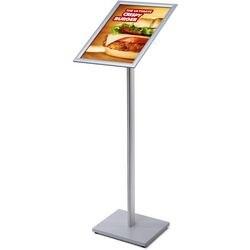 SHOWDOWN Displaystandaard A3 Aluminium,  Staal Zilver (MBA3G25)