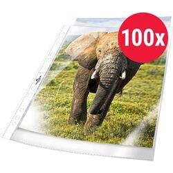 Durable Business Showtassen A4 Generfd Transparant 60 micron PP (Polypropeen) Boven 11 Gaten 265819 100 Stuks (265819)