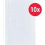 Kangaro Fotohoezen A4 Generfd Transparant 120 micron PP (Polypropeen) 23 Gaten 10 Stuks