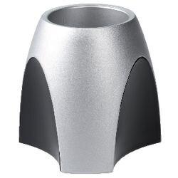 HAN Delta Pennenhouder Zwart, zilver Rubber, plastic 9,9 x 9,9 x 9,4 cm (2753-77)