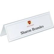 Durable Tafelnaambord 805319 PVC 10,5 x 29,7 cm