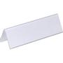 Durable Tafelnaambord 805219 Transparant Pak van 25 stuks