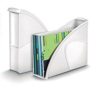 CEP Tijdschriftencassette Gloss Polystyreen Wit 27 (B) x 8,5 (D) x 31 (H) cm