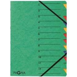 Pagna Sorteermap 24131-03 Karton A4 Groen (24131-03)