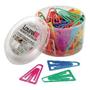 LAUREL Paperclips Kleurenassortiment 40 vel Kunststof 6 cm 75 Stuks