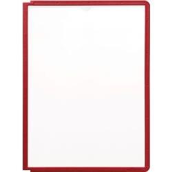 Durable Sherpa Zichtpaneel 10 Panelen A4 PP (polypropeen) Rood 5 Stuks (560603)