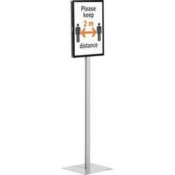 Durable Info Stand Basic Displaystandaard A3 Kunststof,  Metaal Antracietgrijs (501357)