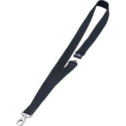 Durable Sleutelkoord Clip 48 cm Zwart Pak van 10 (824001)