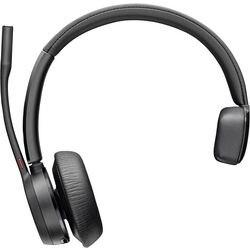 HP Poly Voyager 4310 Headset Hoofd Met Bluetooth Met microfoon Mono Zwart (76U48AA)