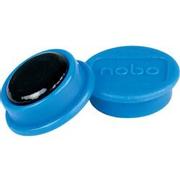 NOBO Whiteboard-magneten Blauw 0.3 kg draagkracht 24 mm 10 Stuks