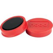 NOBO Whiteboard-magneten Rood 1.5 kg draagkracht 38 mm 10 Stuks