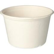 Papstar pure Wegwerp Soepkom Suikerriet 600 ml 140 mm Wit 50 Stuks