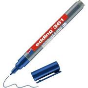 EDDING E-361 Whiteboard-marker Blauw Ronde punt - 1 mm
