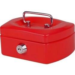 PAVO Geldkist Sleutel 125 x 94 x 60 mm Rood (8008377)