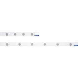 Magnetoplan Magnetowands Metalen richel 50 (B) x 0,05 (D) x 5 (H) cm Wit (16270M)
