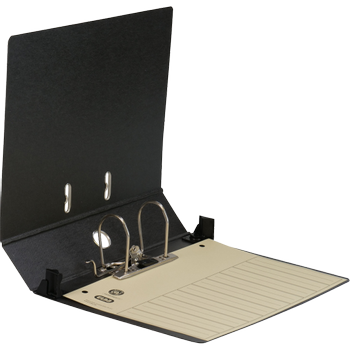 ELBA Rado Breed HangClasseur A4 75 mm Zwart 2 Ringen Karton (100081047)