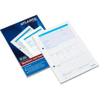 DJOIS Atlanta A5415-014 Kasboek Wit A5 70 g/m² 2  à 50 Vellen (2541501400)