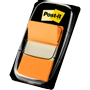 POST-IT Indexen Rechthoekig 2,54 x 4,32 cm Oranje 680-4 50 Strips (680-4 OR)