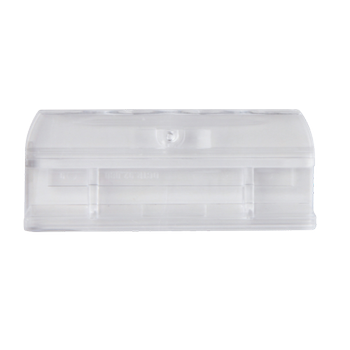 DJOIS Alzicht Ruiters Badge formaat Transparant Kunststof Incl. ruiterstroken 6,5 x 2,7 cm 25 Stuks (2584760200)