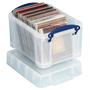 Really Useful Box Kunststof Magazijnbak 3 l Transparant 24,5 x 18 x 16 cm (3C)