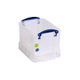 Really Useful Box Kunststof Magazijnbak 3 l Transparant 24,5 x 18 x 16 cm (3C)