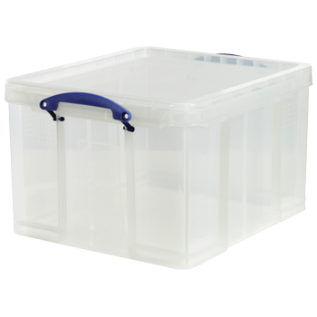 Really Useful Box Kunststof Magazijnbak 42 L Transparant 44 x 52 x 31 cm (42CCB)