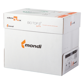 Bio Top 3 Extra Cleverbox A4 Kopieerpapier Wit 80 g/m² Mat 2500 Vellen (180029913)