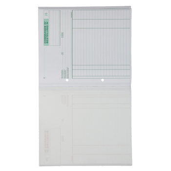 EXACOMPTA Tweetalig NL/FR Bestelformulieren Wit Speciaal 25 Vellen (53104X)