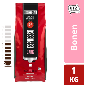 Douwe Egberts Espressobonen Dark Roast 1 kg (40391)
