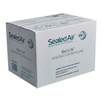 MAIL LITE Zak-enveloppen J/6 Wit Zonder Venster 300 (B) x 440 (H) mm Kleefstrip 79 g/m² 50 Stuks (103030531)