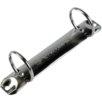 EXACOMPTA 25 mm Tabblad Karton, pp (polypropeen) A4 2 Ringen Rood (54385E)