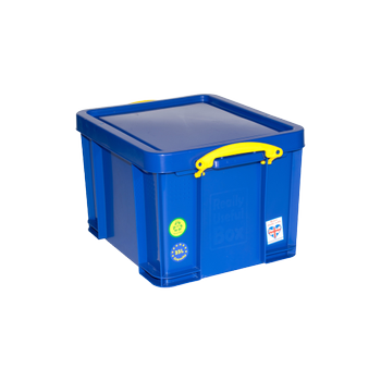 Really Useful Box Kunststof Magazijnbak 35 l Blauw 48 x 39 x 31 cm (35BCB)