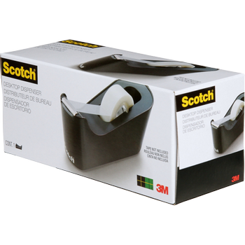 SCOTCH Plakbandhouderset Scotch Magic C-18 Zwart 19 mm (B) x 33 m (L) (C18-B Black)