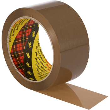 SCOTCH Verpakkingstape Bruin 50 mm (B) x 66 m (L) PP (Polypropeen) 371 6 Rollen (371Avana)