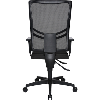 REALSPACE Sydney Ergonomische stoel Synchroonmechanisme In hoogte verstelbare armleuning In hoogte verstelbare zitting Antraciet 110 kg (1012034)