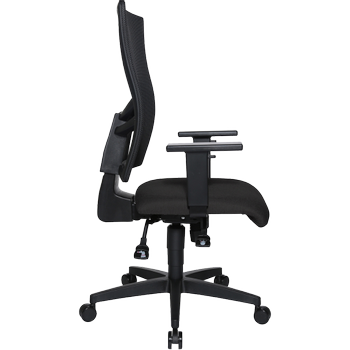 REALSPACE Sydney Ergonomische stoel Synchroonmechanisme In hoogte verstelbare armleuning In hoogte verstelbare zitting Antraciet 110 kg (1012034)