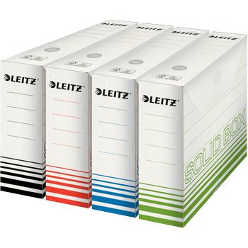 LEITZ Solid Archiefdozen 6127 700 Vel A4 Wit Karton 8 x 25,7 x 33 cm 10 Stuks (61270001)