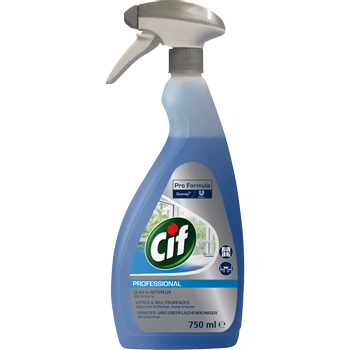 CIF Glasreiniger Professional 6 Flessen à 750 ml (101101906)