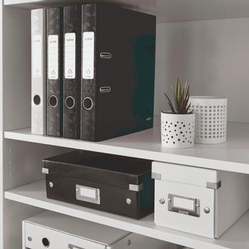 LEITZ 180° WOW Smal Classeur A4 50 mm Wit 2 Ringen 1006 Gelamineerd karton Staand (10060001)