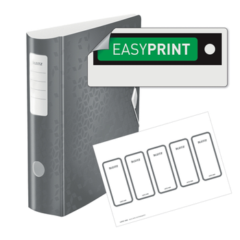 LEITZ 180° Active WOW Breed Classeur A4 82 mm Geel 2 Ringen 1106 Polyschuim Staand (11060016)