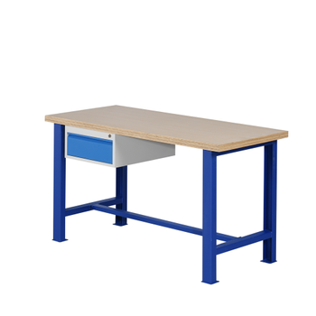 CEHA Vaste werkbank Blauw, wit 1500 x 700 x 990 mm (Werkbank150)