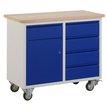 CEHA Mobiele werkbank Blauw, Wit 1000 x 500 x 940 mm AR4 (TMRAR470355010)