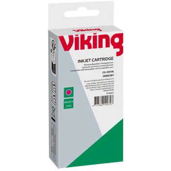 VIKING CLI-581XL compatibele Canon inktcartridge magenta (1076067)