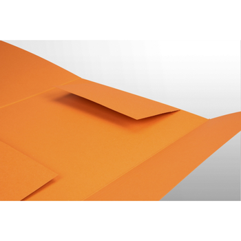 FALKEN 3-flap mappen 448009E A4 Oranje Karton (80001472001F)