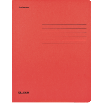FALKEN 3-flap mappen 448003E A4 Rood Karton (80001357001F)