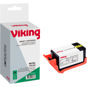 VIKING 907XL compatibele HP inktcartridge T6M19AE zwart (1082847)