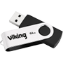 VIKING USB-stick USB 2.0 64 GB Zilver, zwart