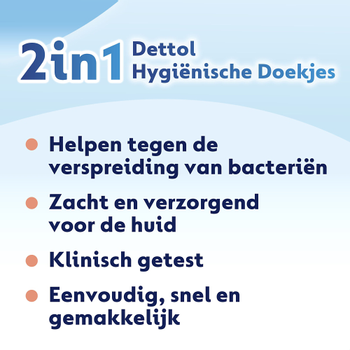 DETTOL reinigingsdoekjes 2in1 12 stuks (47206314)