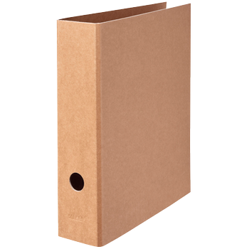 FALKEN Pure Breed Classeur A4 80 mm Bruin 2 Ringen 15072660 Karton Glanzend (15072660)