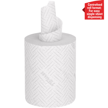 KIMBERLY-CLARK PROFESSIONAL Poetspapier Wit 1-laags 6222 6 Rollen à 430 Vellen (6222)